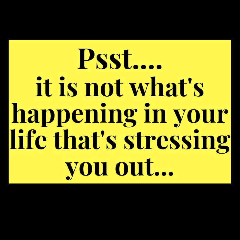 stress, overwhelm, thought work, cognitive coaching, cut