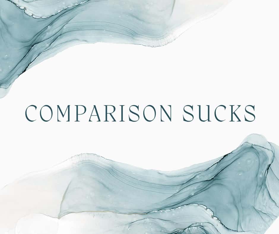 comparison, Susie Pettit, comparisonitis